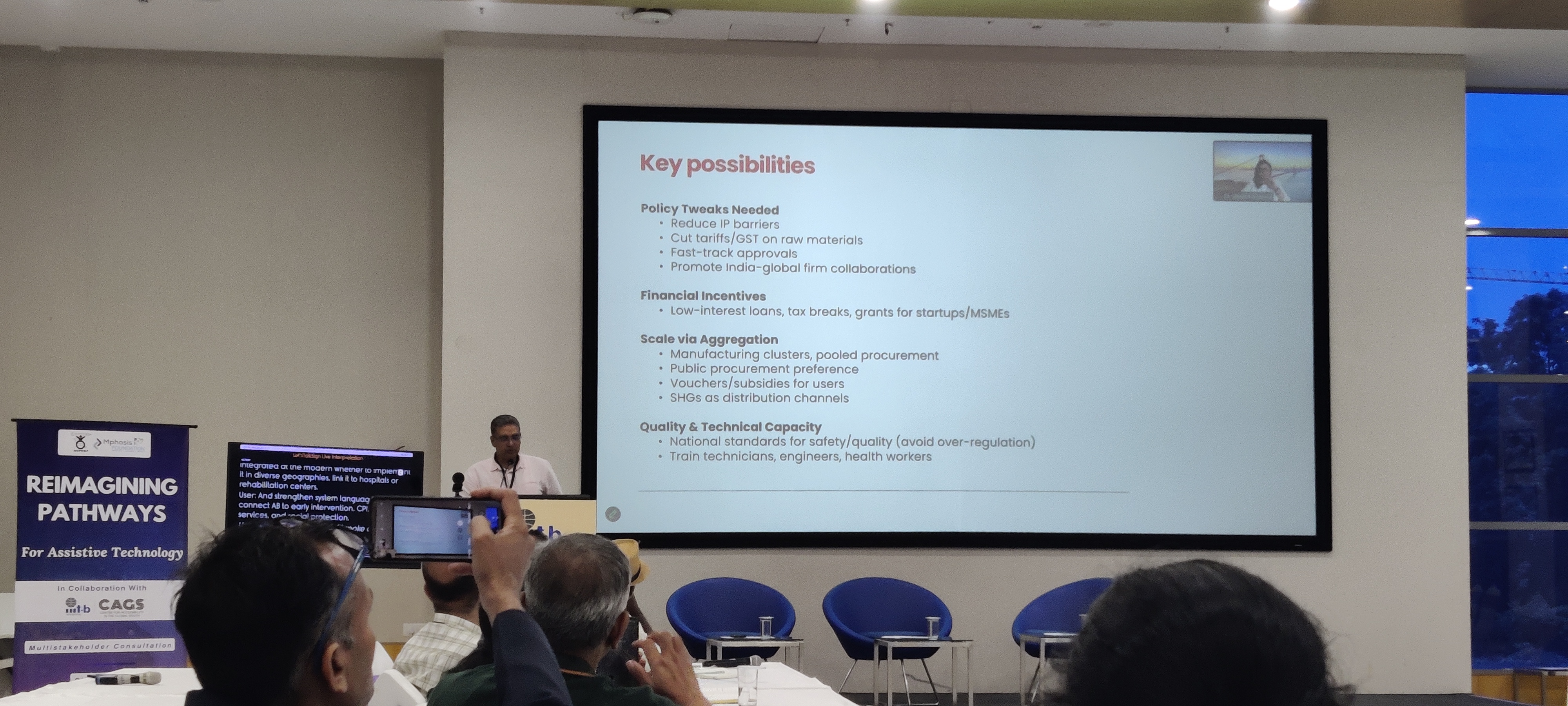 1. NCPEDP and Mphasis Foundation - Reimagining Pathways for Assistive Technology, Bengaluru, Karnataka